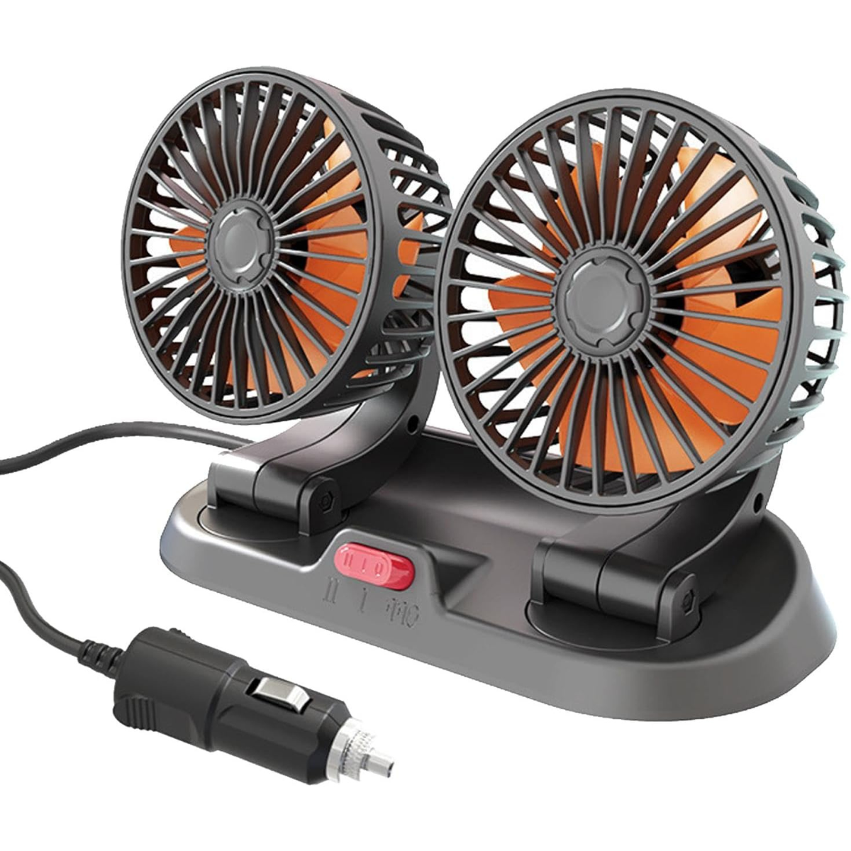 FreshRide🌬️ - Ventilador Duo Para Auto🚙